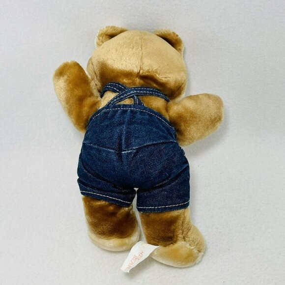 Shoney Bear Mascot Iconic Plush Blue Jean Overall Restaurant Fast Food American - Picture 2 of 10